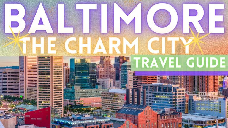 Baltimore Maryland Travel Guide 4K