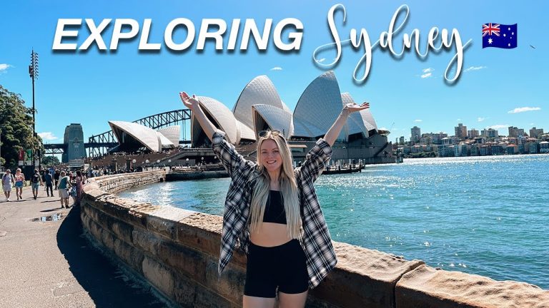 Sydney Australia travel vlog 🇦🇺 Bondi beach, Sydney harbour & exploring Manly beach☀️