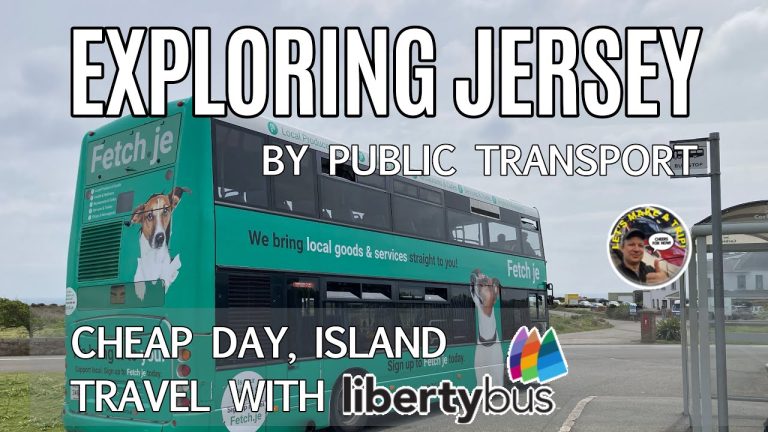 Exploring Jersey by Public Transport:  My Day of Adventure with LibertyBus